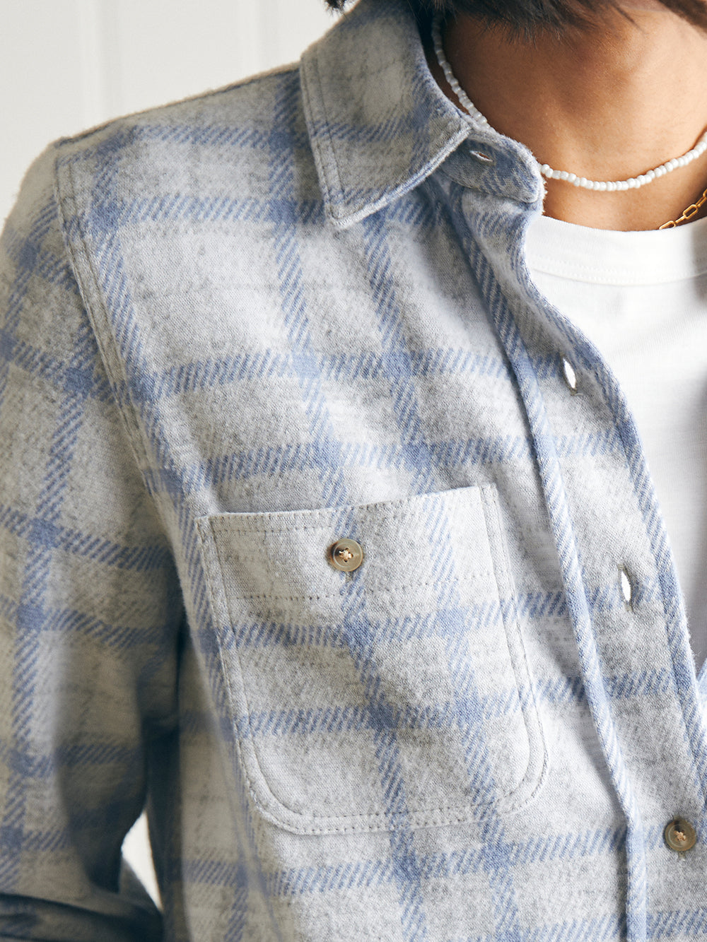 Womens - Legend Sweater Shirt | Spring Dew Plaid