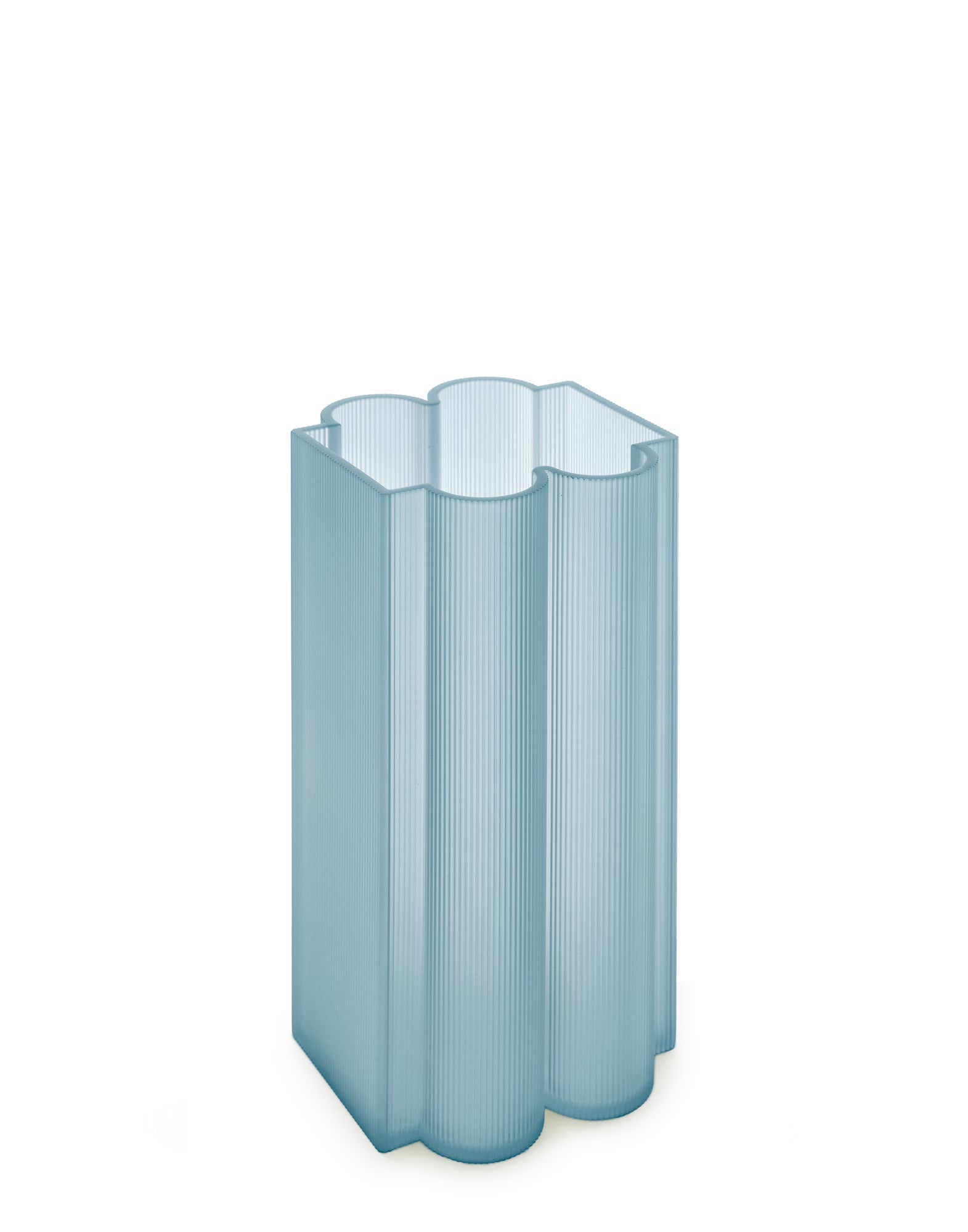 Okra Vase - 34cm | Single | Light Blue