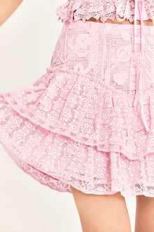 Womens | Antila Mini Skirt | Camilla Pink