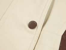 Contrast Trim Coat | Beige
