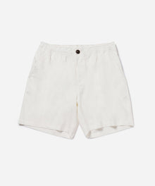 Ivory | Ambrose Linen Shorts