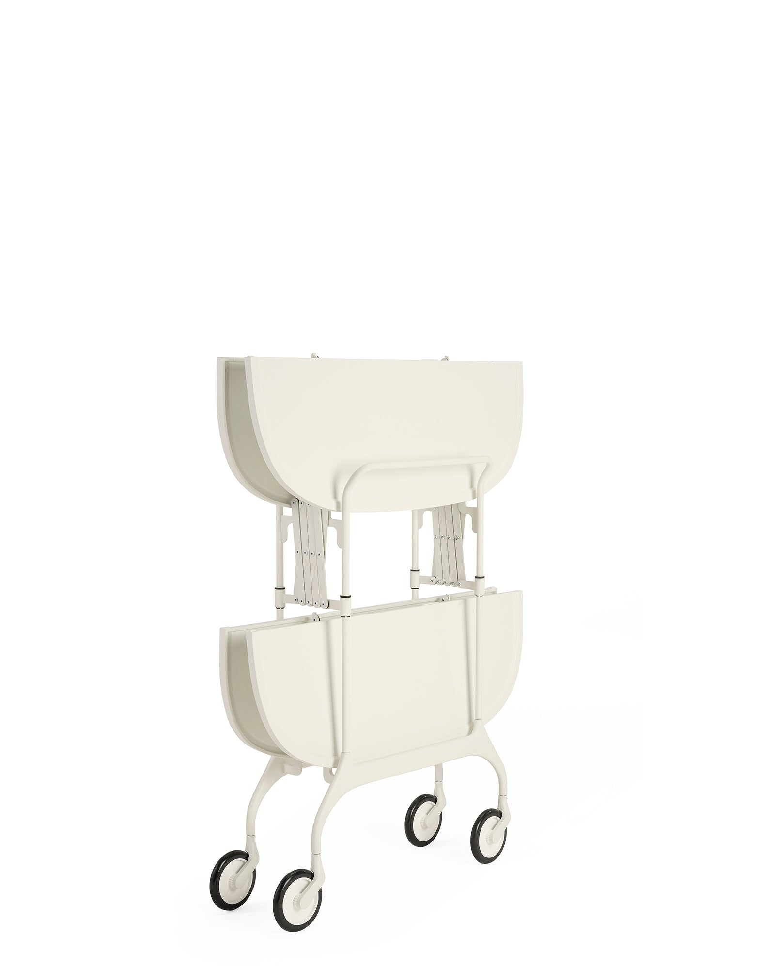 Battista Folding Extensible Table | Single | Matte White