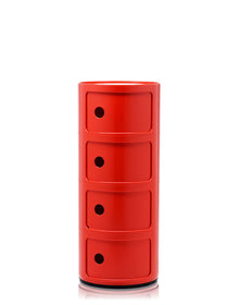 Componibili Classic Storage Unit - 4 Elements | Single | Red