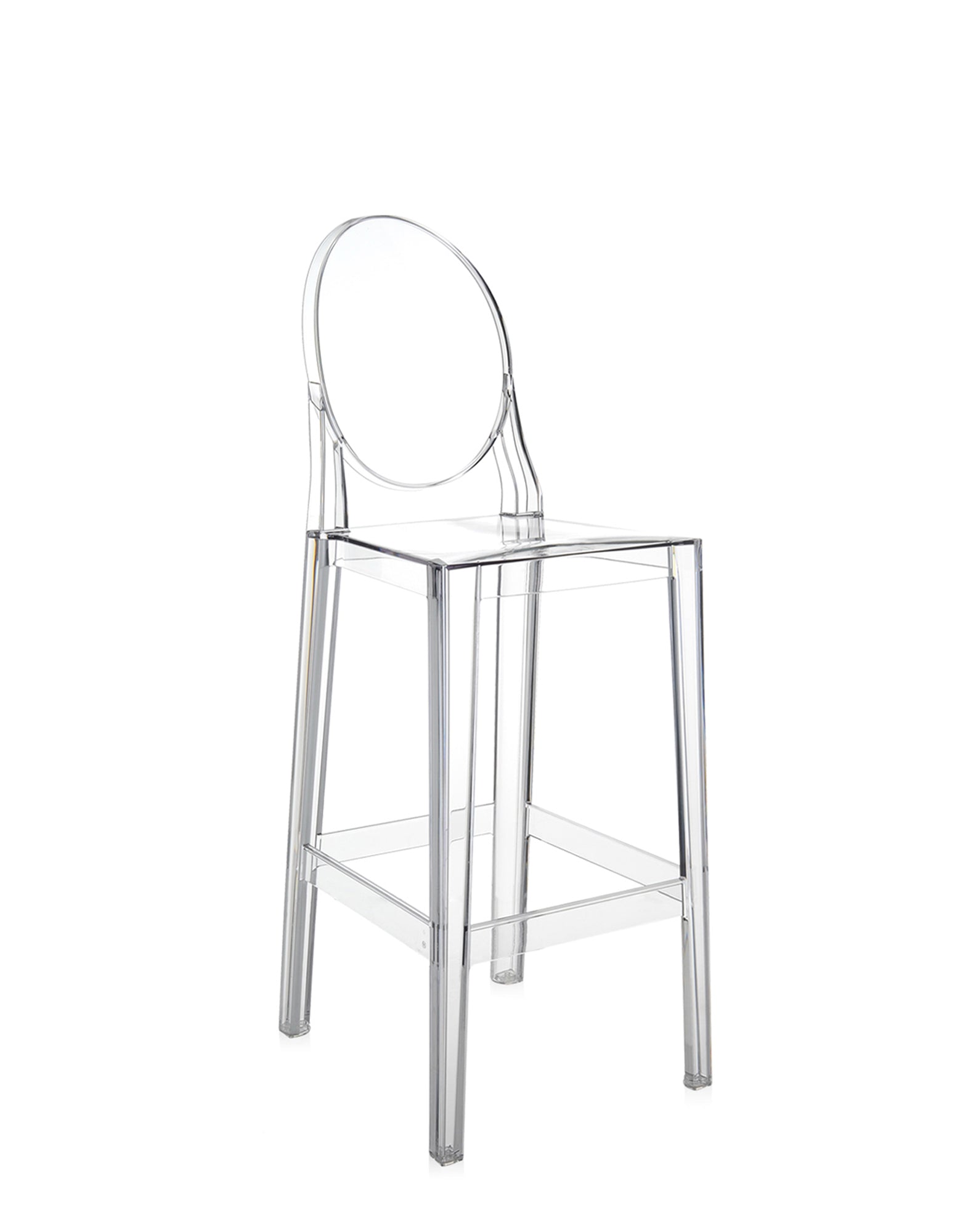 One More Bar Stool - Oval | Single | Crystal