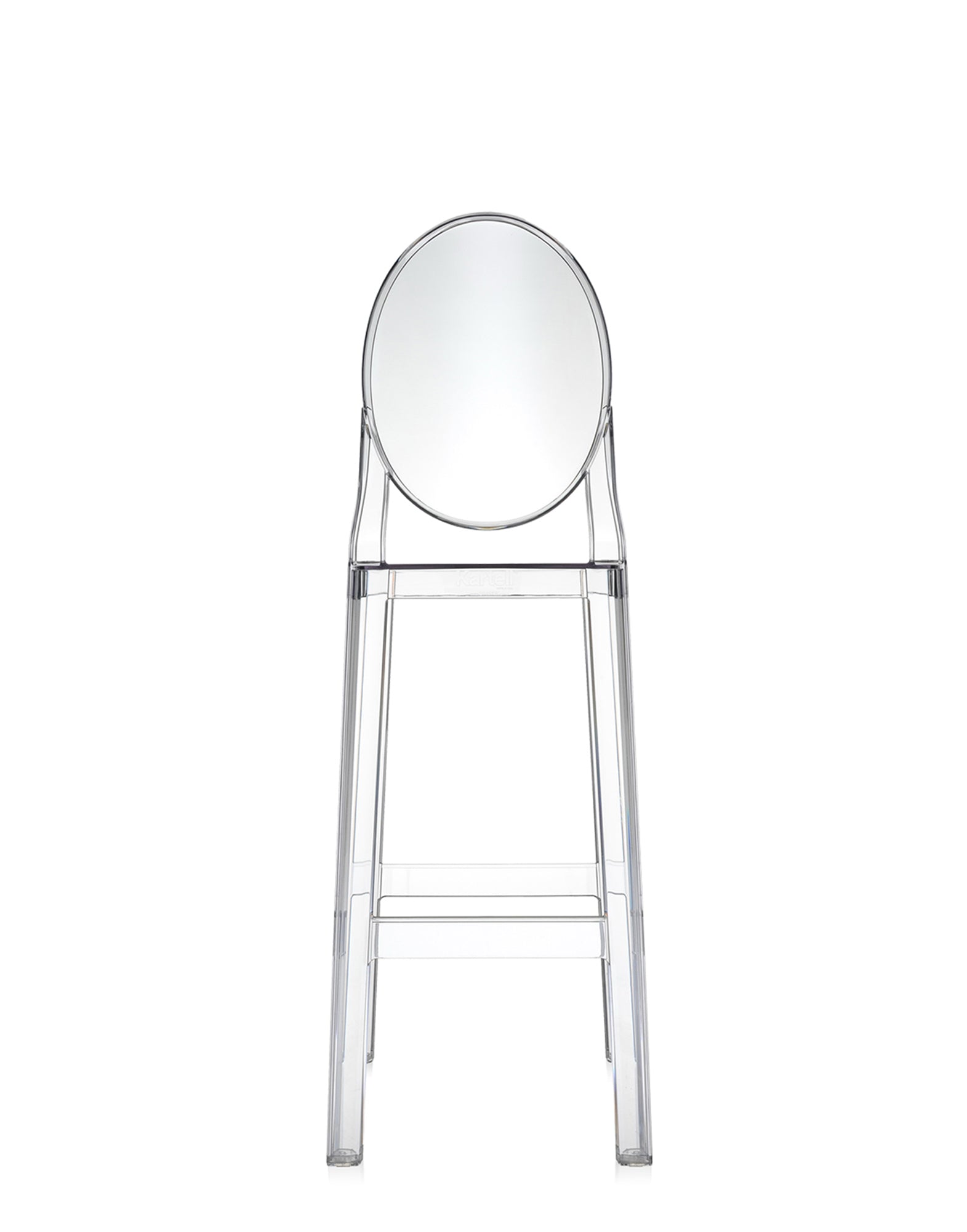 One More Bar Stool - Oval | Single | Crystal