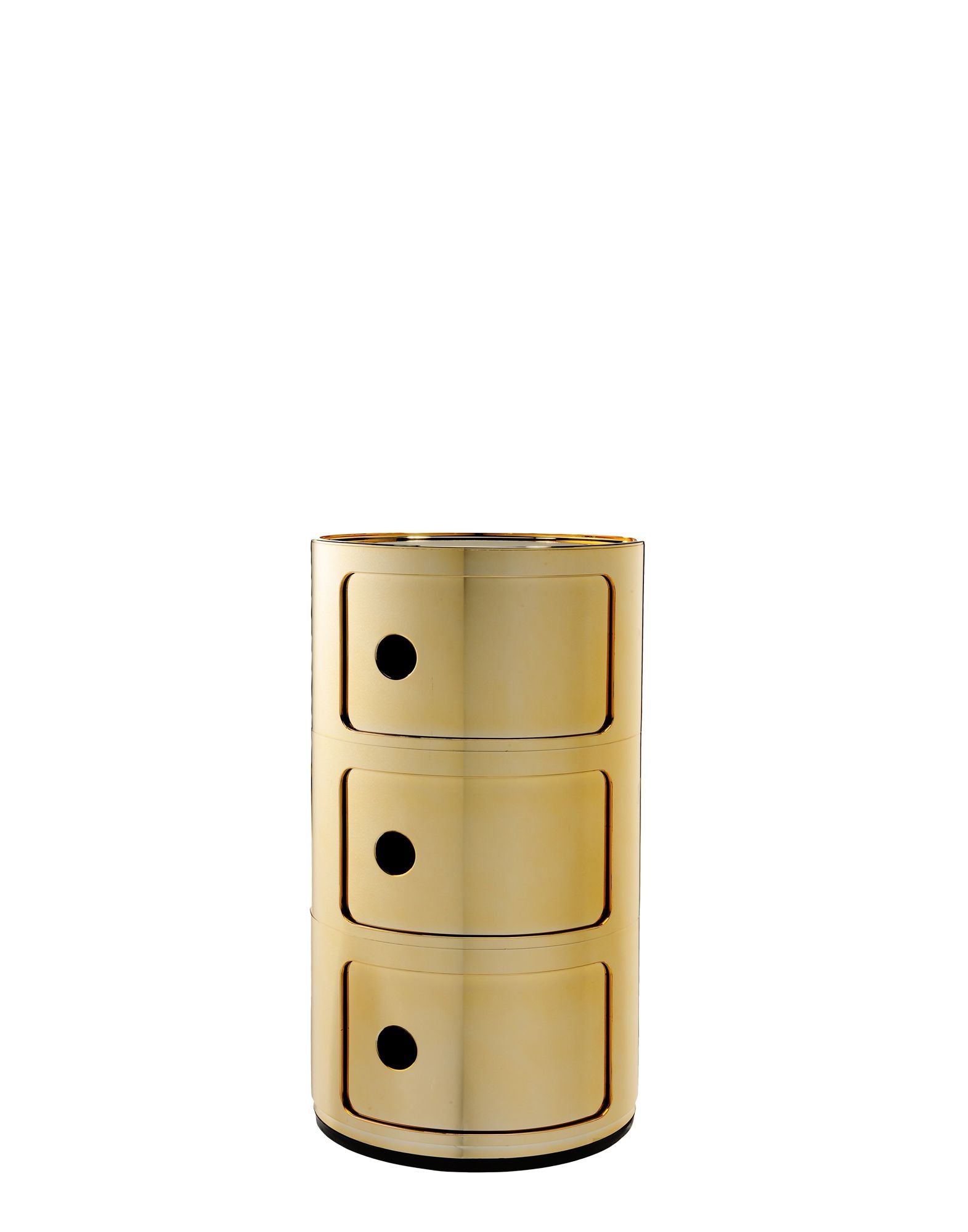 Componibili Metal Storage Unit - 3 Elements | Single | Gold