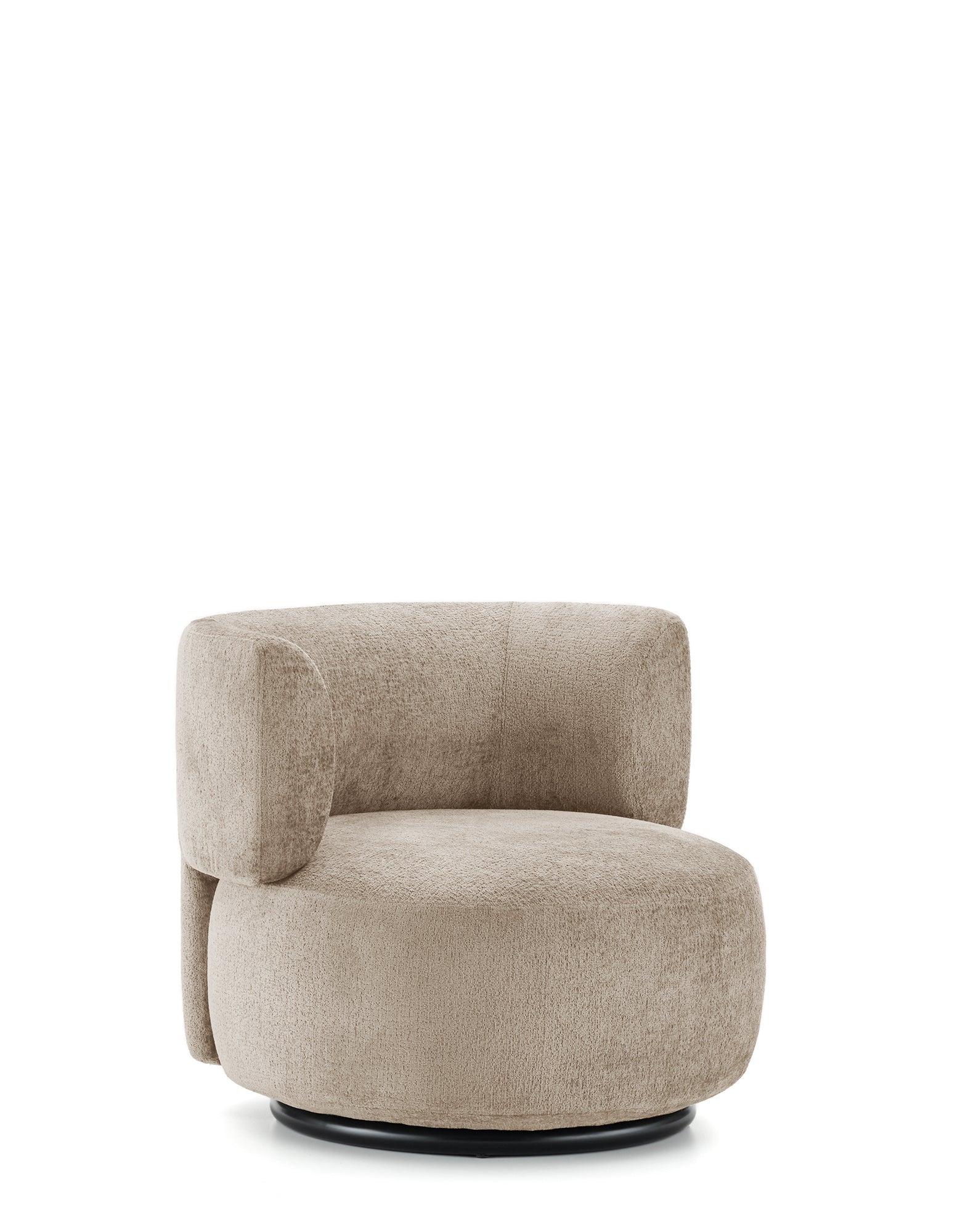K-Waiting Armchair - Chenille | Single | Beige