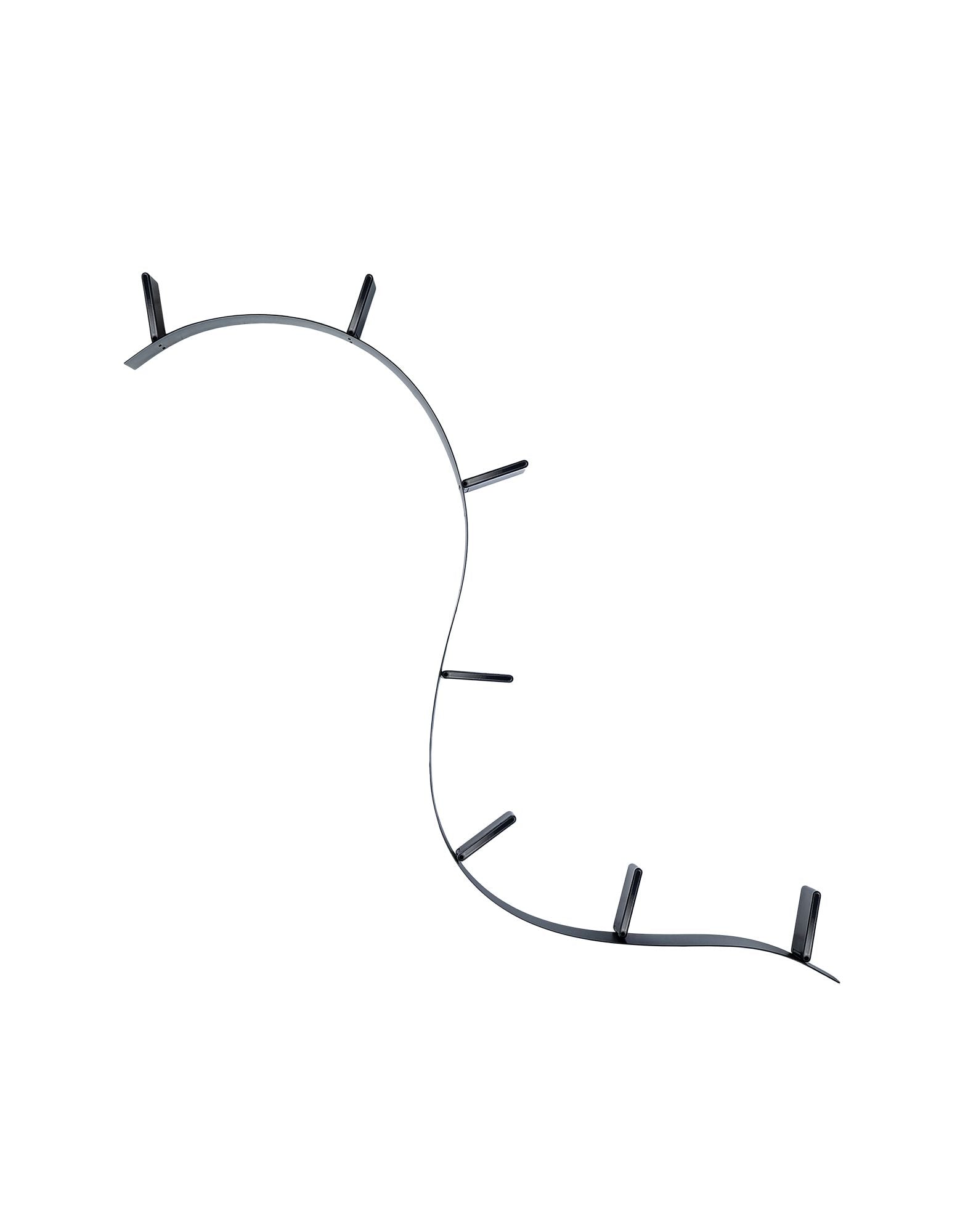 Book Worm 7 Bookends - 3.2 Meters | Single | Black