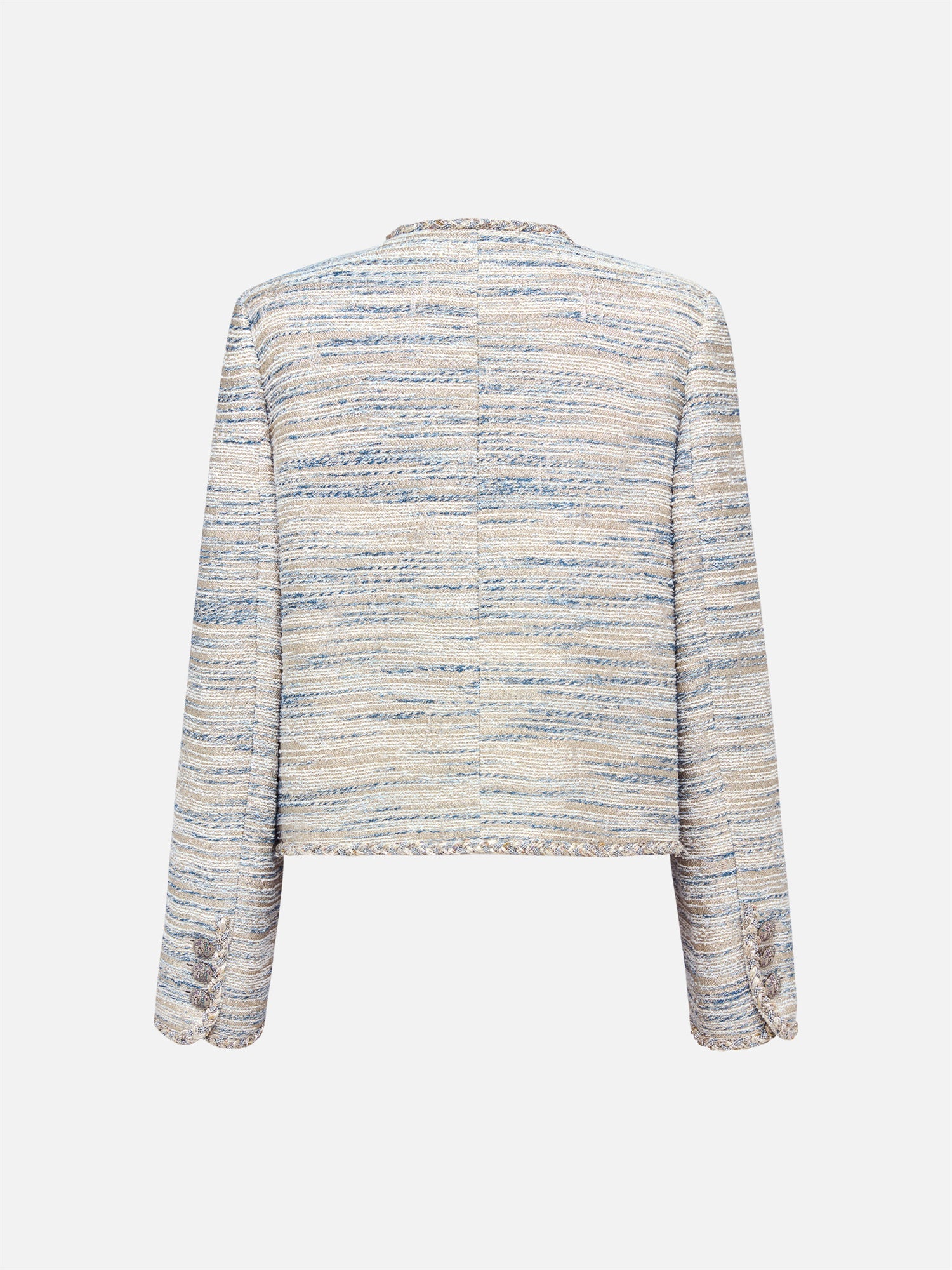 Haipai Chic Tweed Jacket | Blue