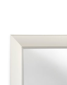 Francois Ghost Mirror - Small | Single | White