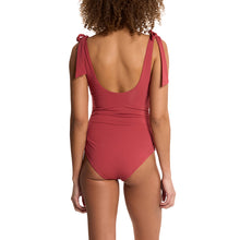 Swim Scoop One Piece | Sunbaked (Red)