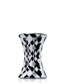 Stone Low Stool | Single | Chrome
