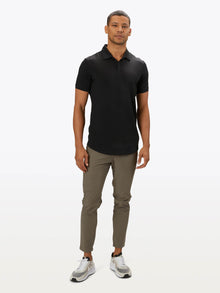 Mens | COZ Signature-Fit Pima Cotton Blend Polo | Black