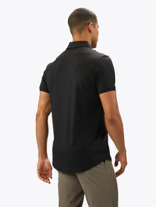 Mens | COZ Signature-Fit Pima Cotton Blend Polo | Black