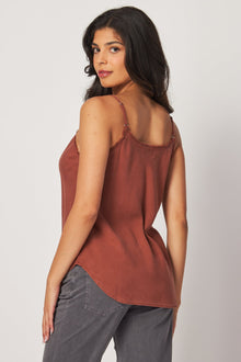 Frayed Cami - Autumn Amber