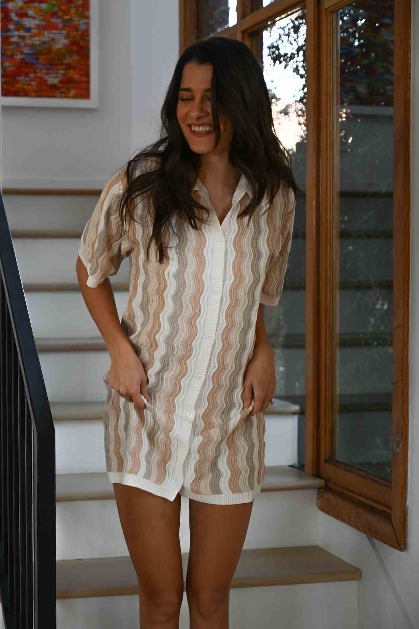 Felix Knit Dress | Neutral