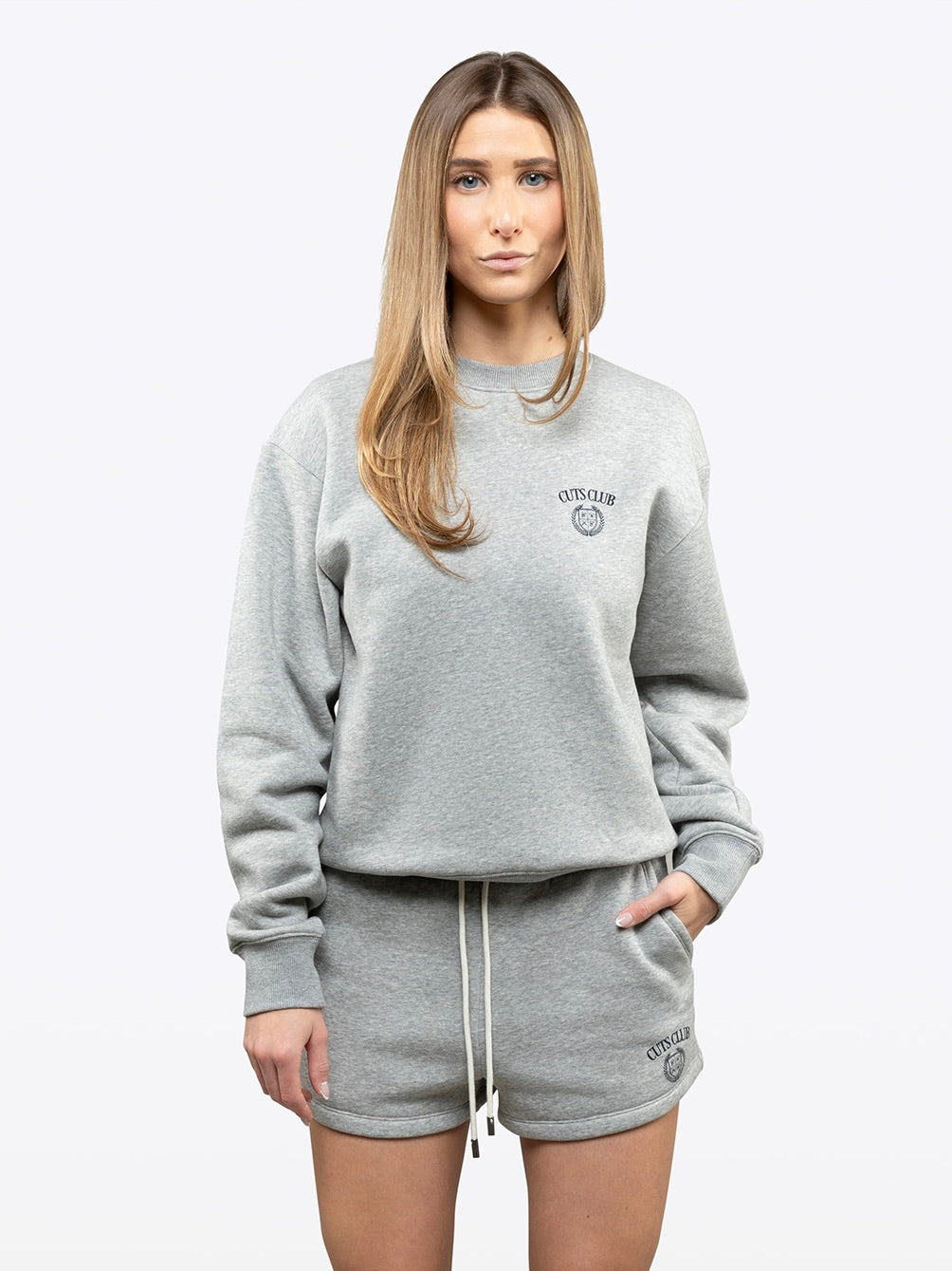 Womens | Sport Classic-Fit Club Pullover | Heather Grey