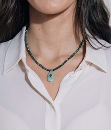 Adoria Necklace in Green - Loren Hope