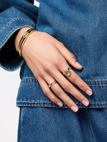 Grayson Band Ring | 14K Gold Plated