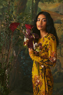 Pepper Dress | Dusty Gold Fleur