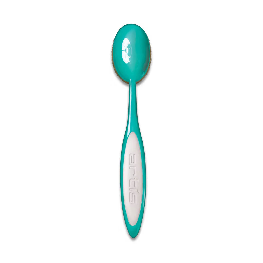 Elite Brush Oval 7 | Turquoise Finish