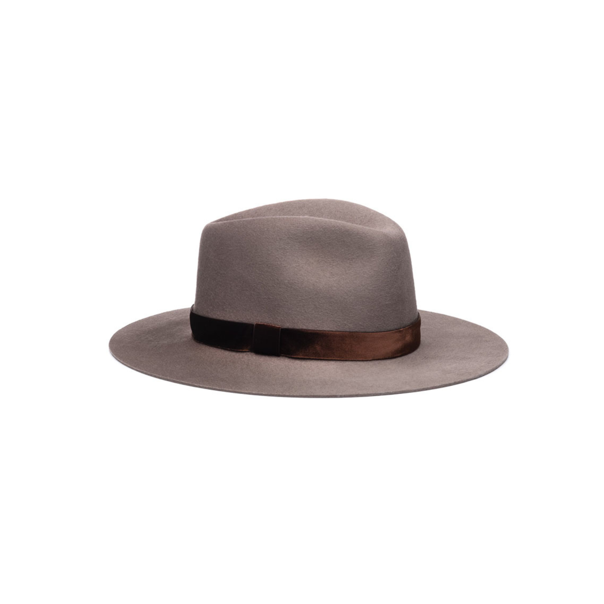 Georgina Wool Felt Fedora | Mink