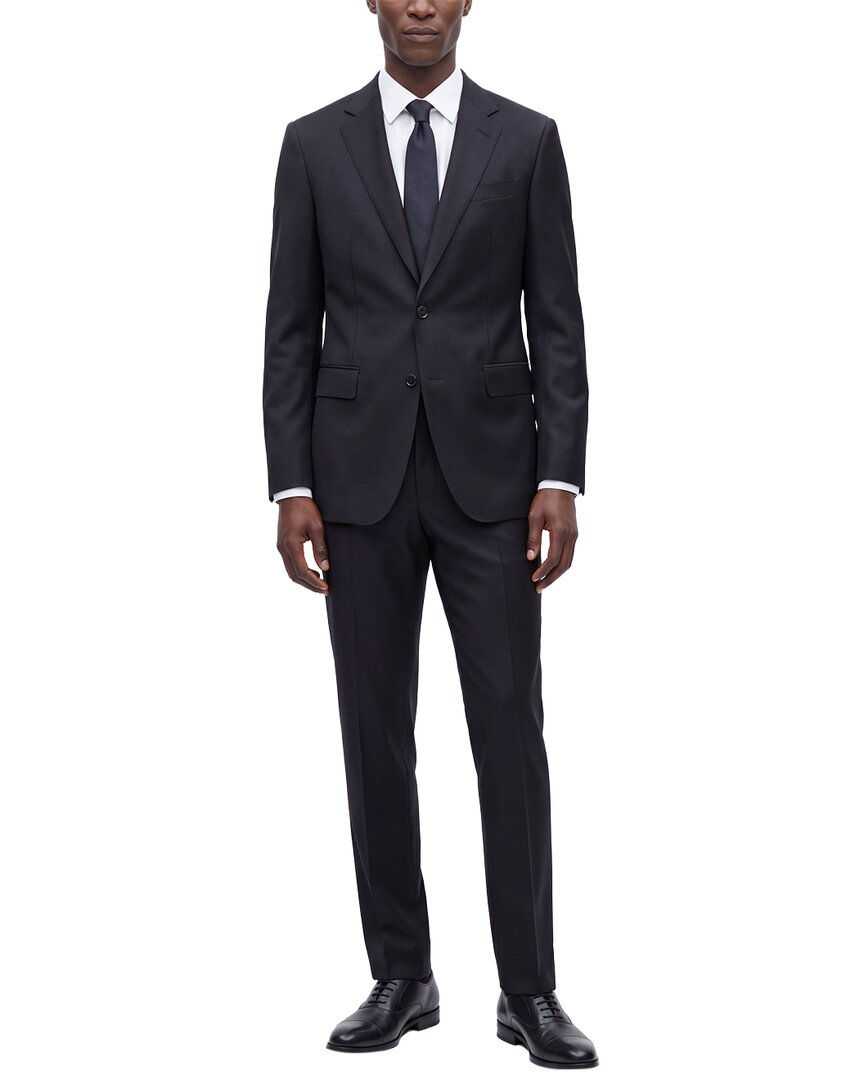Canali | Mens | 2pc Wool & Mohair-Blend Suit | Blue
