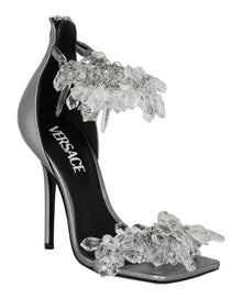 Versace | Crystal Chandelier Stiletto Sandals