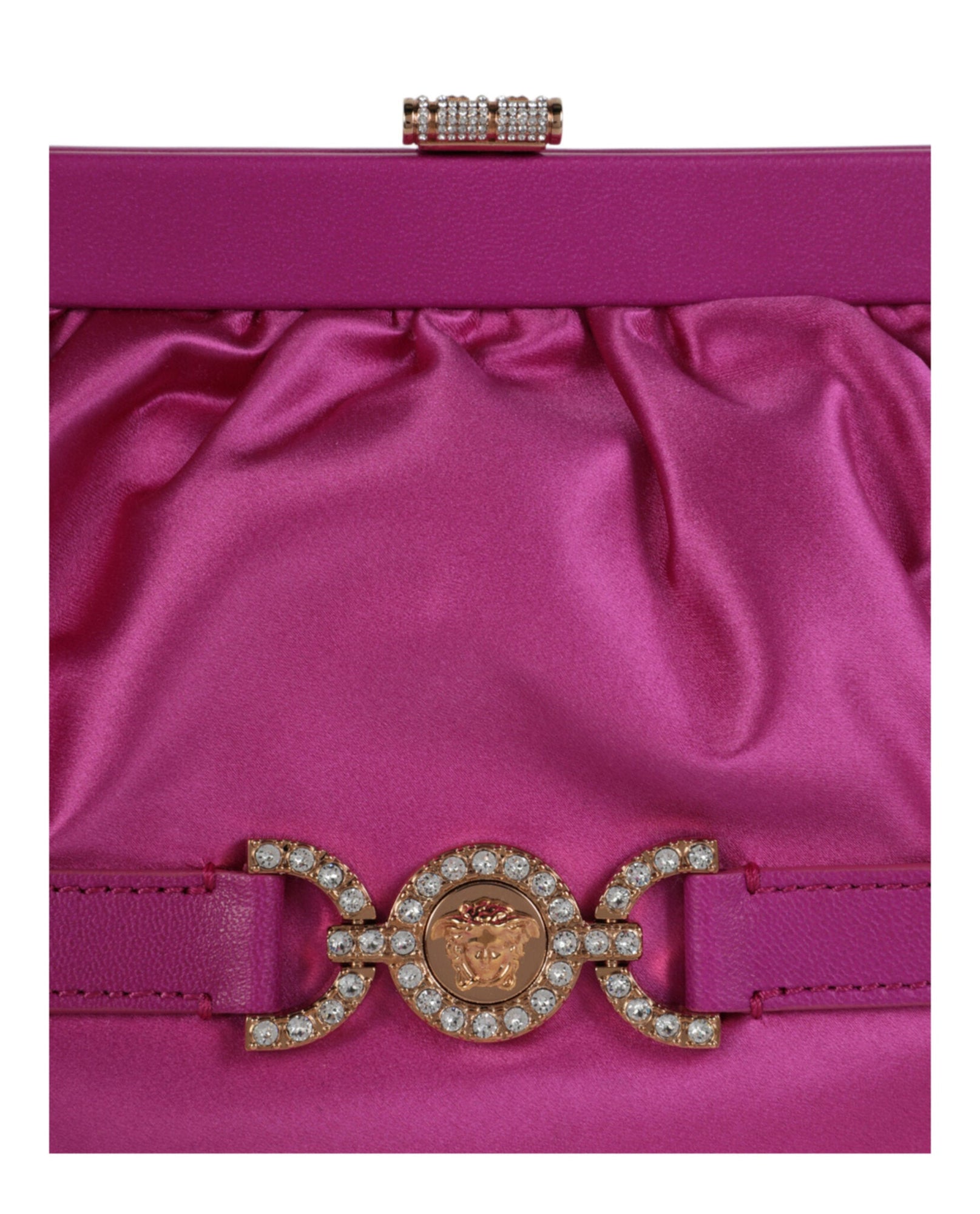 Versace | Satin Crystal Medusa '95 Clutch