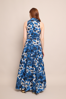 Adriana Dress | Flora Grove Blue