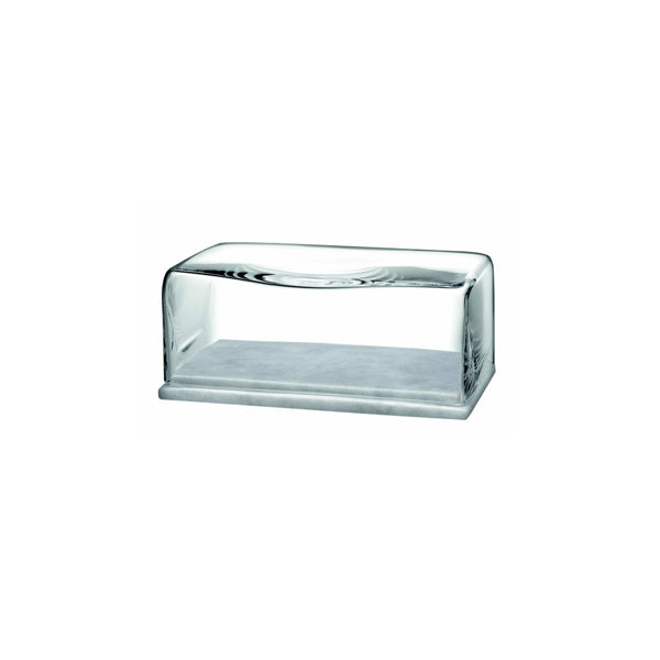 Cruet Butter Plate | Clear Crystal