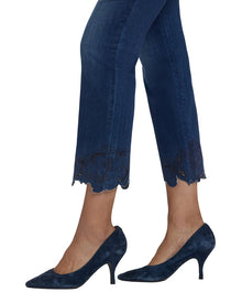 NYDJ | Womens | Petite Marilyn Wonderland Straight Leg Jean | Blue