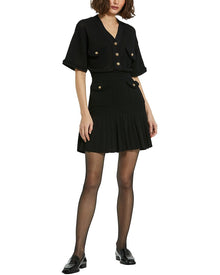 Mac Duggal | Womens | Button-Up Dress | Black