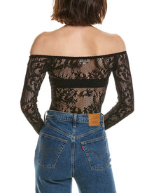 L'AGENCE | Womens | Peonie Bodysuit | Black