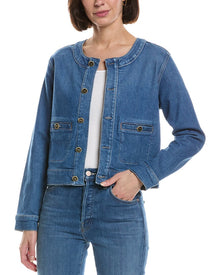 MOTHER | Womens | The Stashed Picky Jacket | Blue