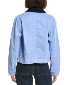 MOTHER | Womens | The Frontline Jacket | Blue