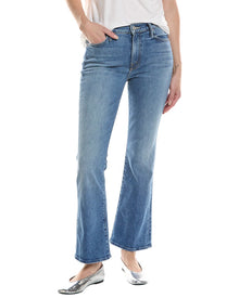 MOTHER | Womens | The Outsider Flood Heads Or Tails Jean | Blue