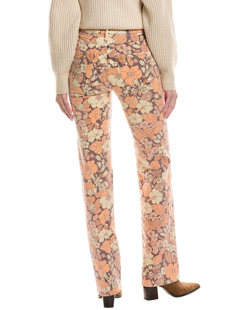 MOTHER | Womens | The Kick It Orange Blossom Jean | Orange