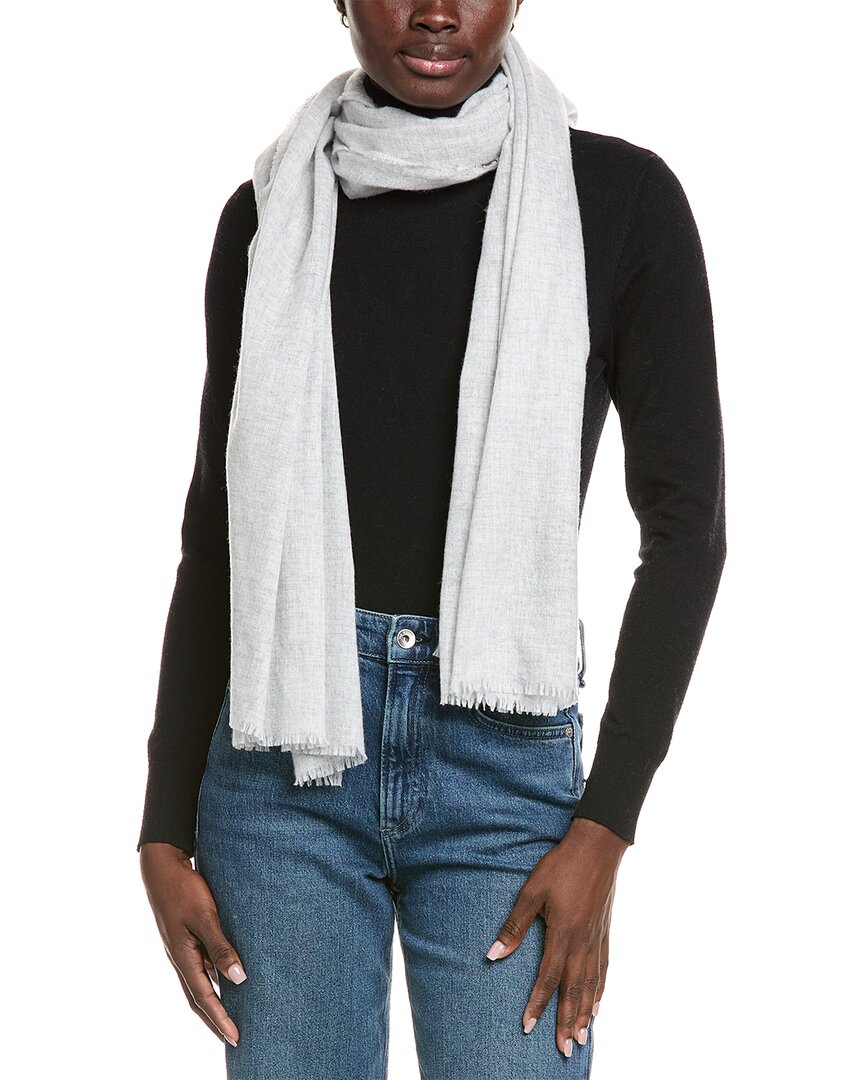 Vince | Womens | Wool & Cashmere-Blend Wrap | Heather Grey