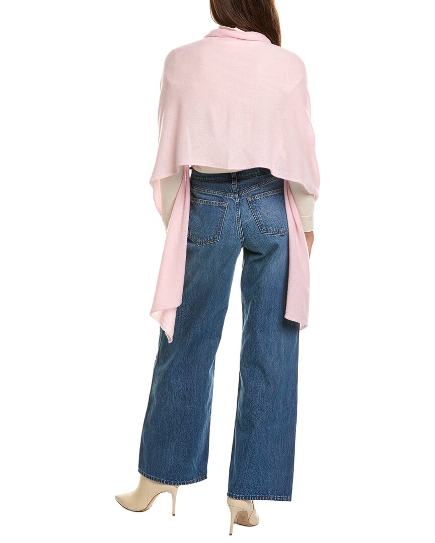 Portolano | Womens | Lightweight Cashmere Wrap | Pink