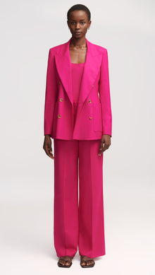 Chelsea Blazer in Seasonless Wool | Fuchsia