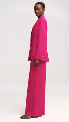 Chelsea Blazer in Seasonless Wool | Fuchsia