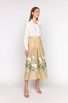 Katrina Skirt | Sand Embroidery