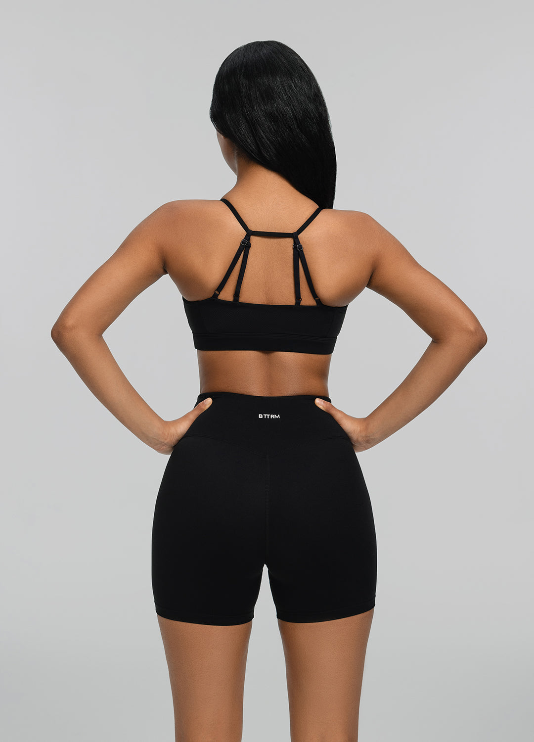 Airy Active Strap Top | Black