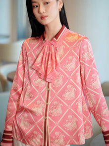 Mulberry Silk Shirt | Pink