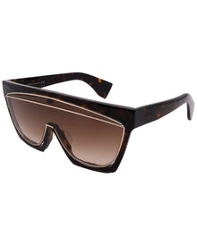 Loewe | Womens | LW40012F/S 0mm Sunglasses | Dark Havana | Brown Gradient Lens