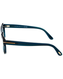 Tom Ford | Womens | 54mm Sunglasses | Blue | Blue Gradient Lens