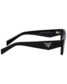 Prada | Womens | PRB09S 52mm Sunglasses | Black | Violet Lens