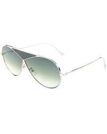 Loewe | Womens | LW40010U 69mm Sunglasses | Silver | Grey Gradient Lens