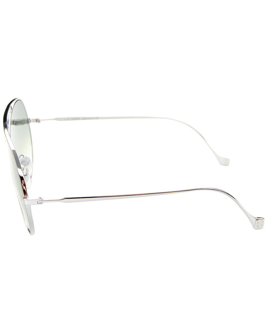 Loewe | Womens | LW40010U 69mm Sunglasses | Silver | Grey Gradient Lens